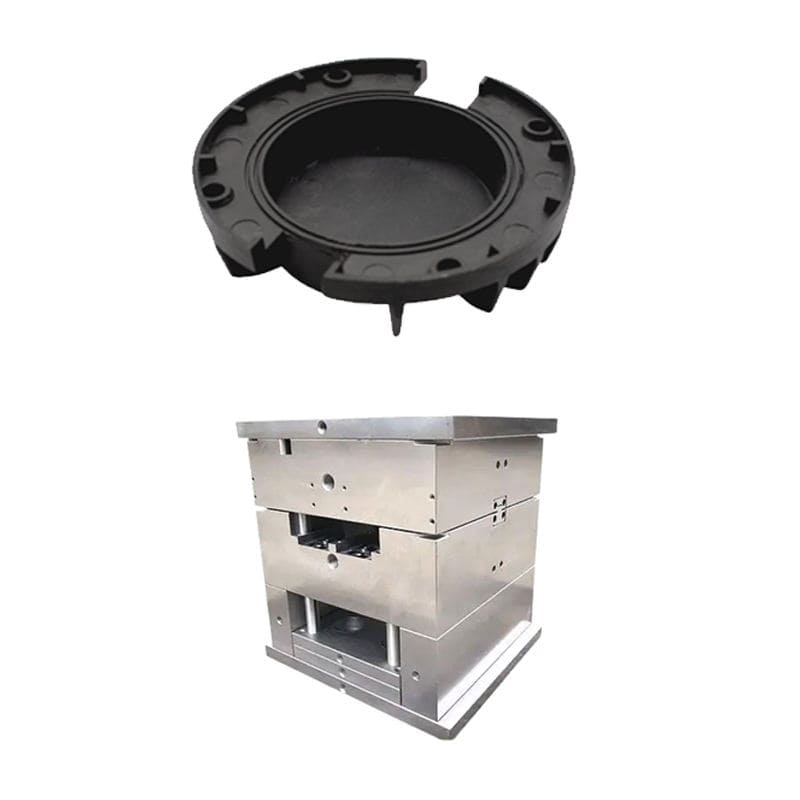 이젝터 핀 배출 금형