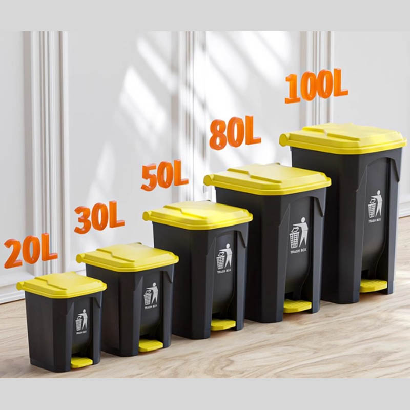 Classified trash cans molding