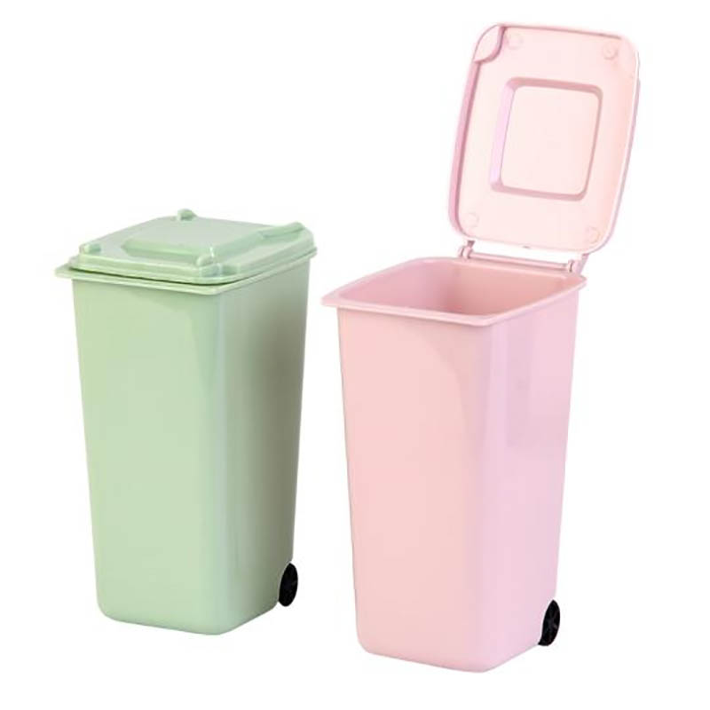 Classified trash cans molding