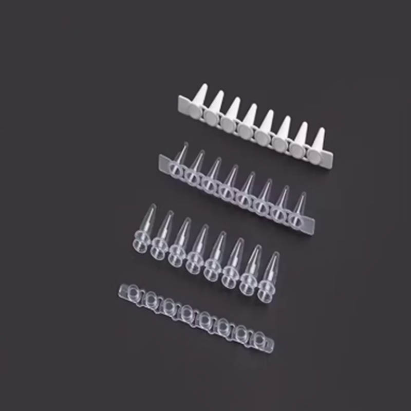 Plastic PCR tubes molding