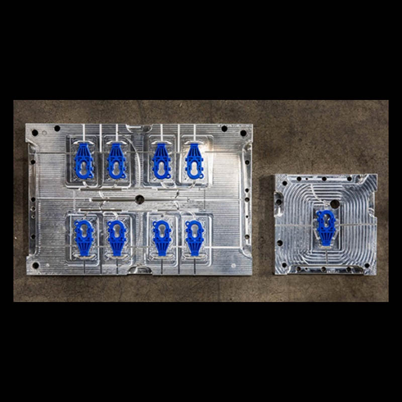 Plastic lab forceps molding