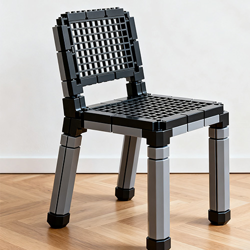 사출 성형 가구 의자