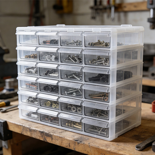 부품 보관함 서랍 상자 플라스틱 성형