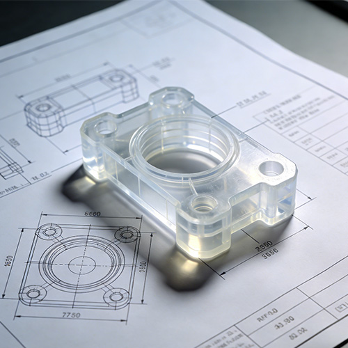 플라스틱 CNC 가공 맞춤형 부품