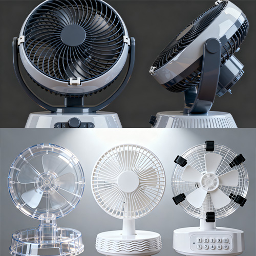 플라스틱 사출 테이블 팬 몰딩